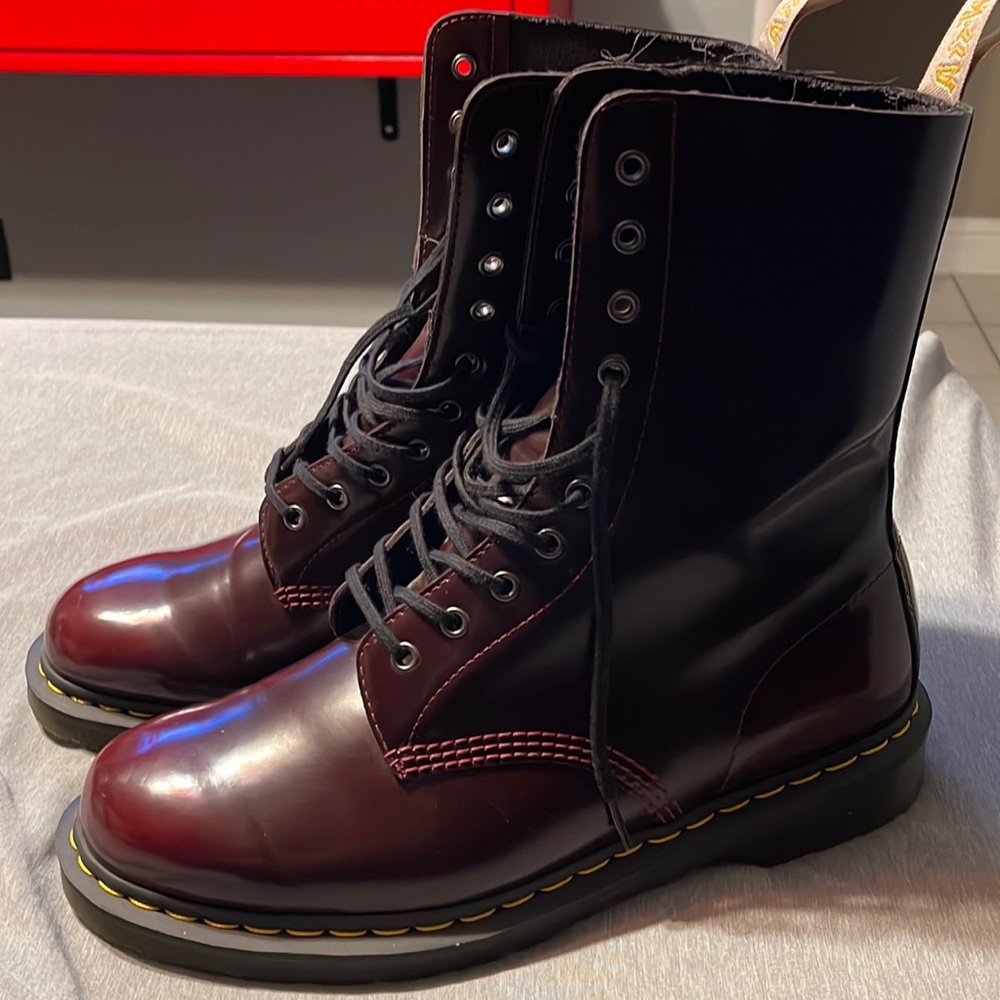 Vegan 1490 Mid Calf Boots Dr. Martens